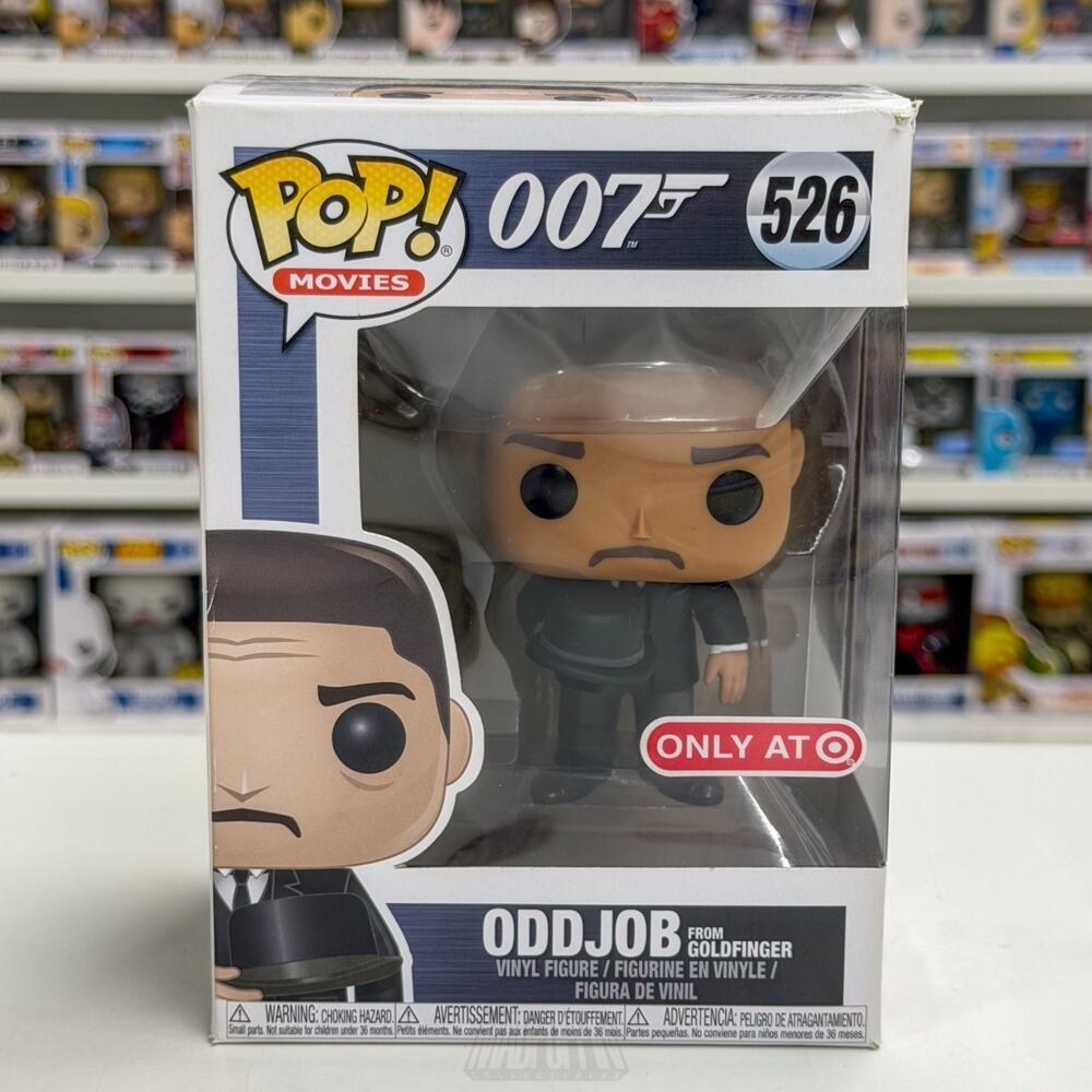 Funko Pop Movies 007 Oddjob Goldfinger Throwing Hat Target 526 Toy Vinyl Figure